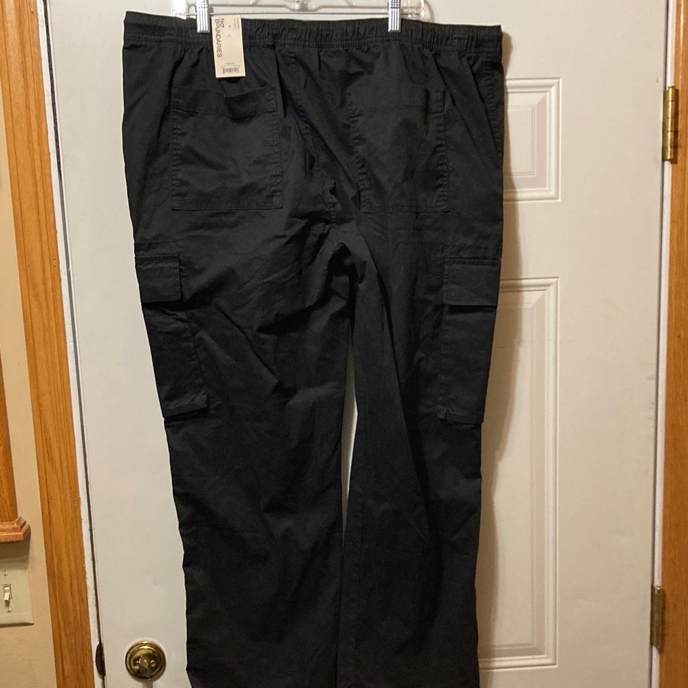 Black Men's Cargo Pants - Classic Utility Style 2XL‎ NWT